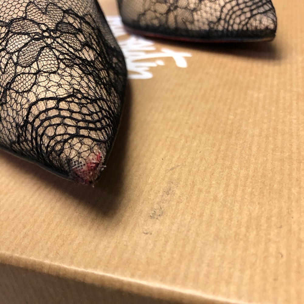 Christian Louboutin Pigalace 120mm sz 38.5 - Picture 7 of 8